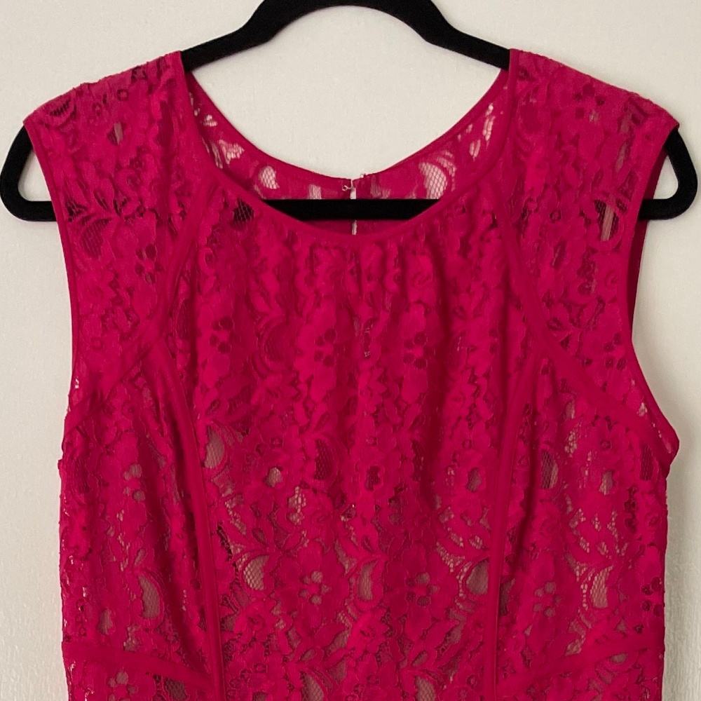 BCBG Max Azria Khloe Dress in Turkish Rose Size Large